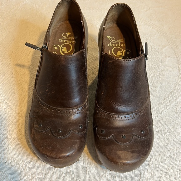 Dansko Boot Clog Brown 40 size 9 or 9.5 Bootie - Picture 8 of 17